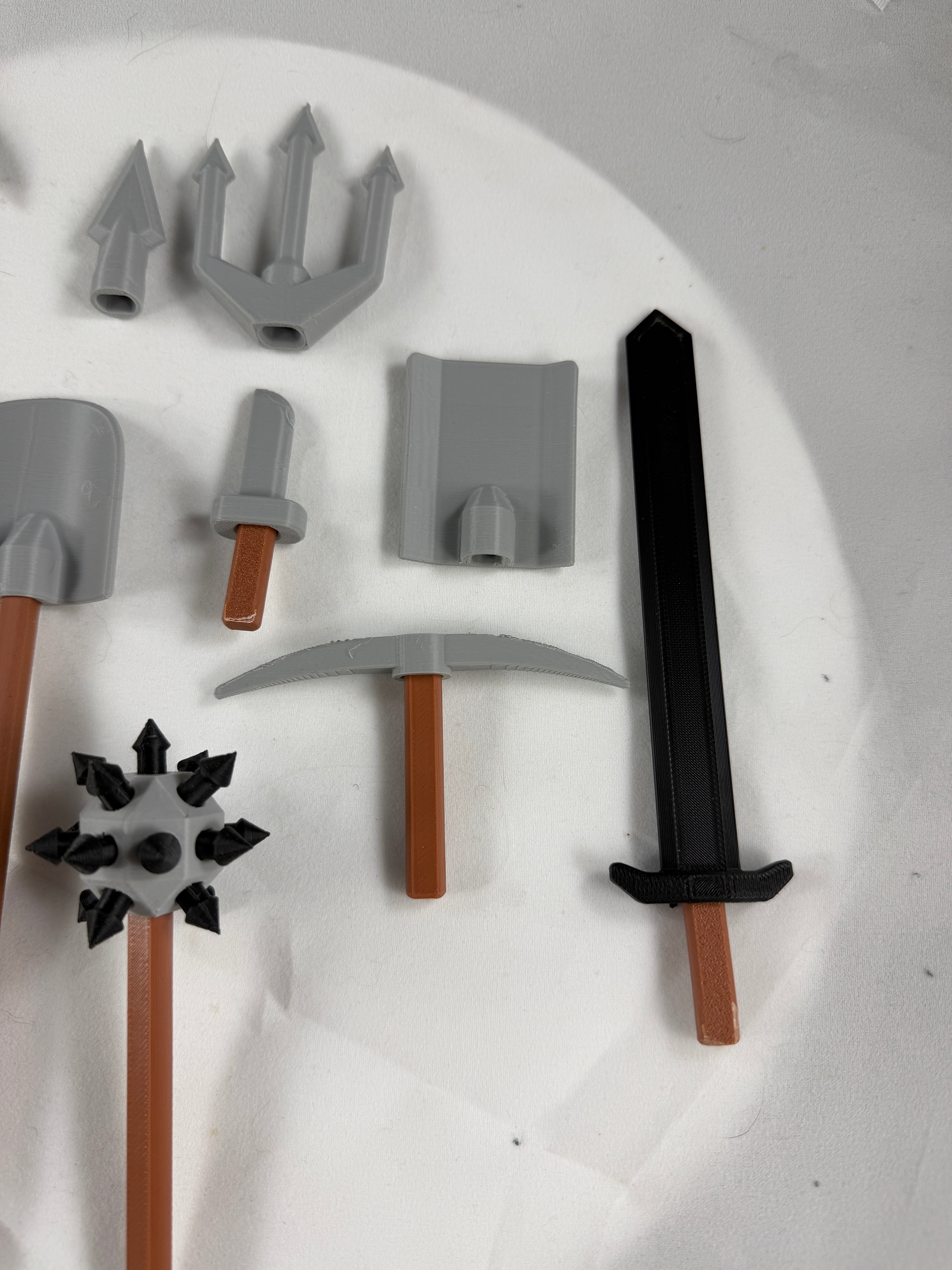 Dummy 13 Colorful Staff and Tools Accessory Choose Your Size and Color