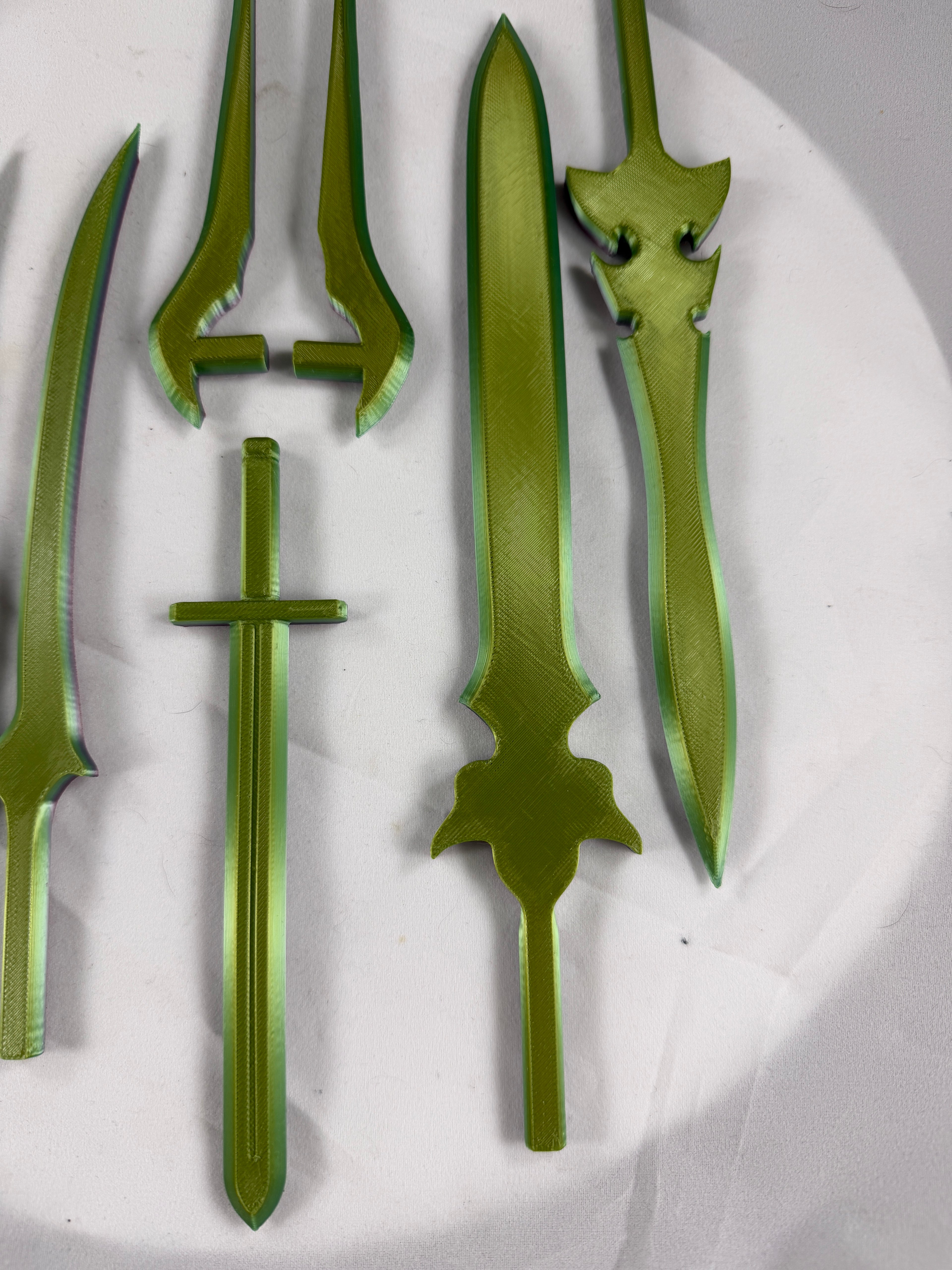 Dummy 13 Sword Accessory Choose Your Size and Color