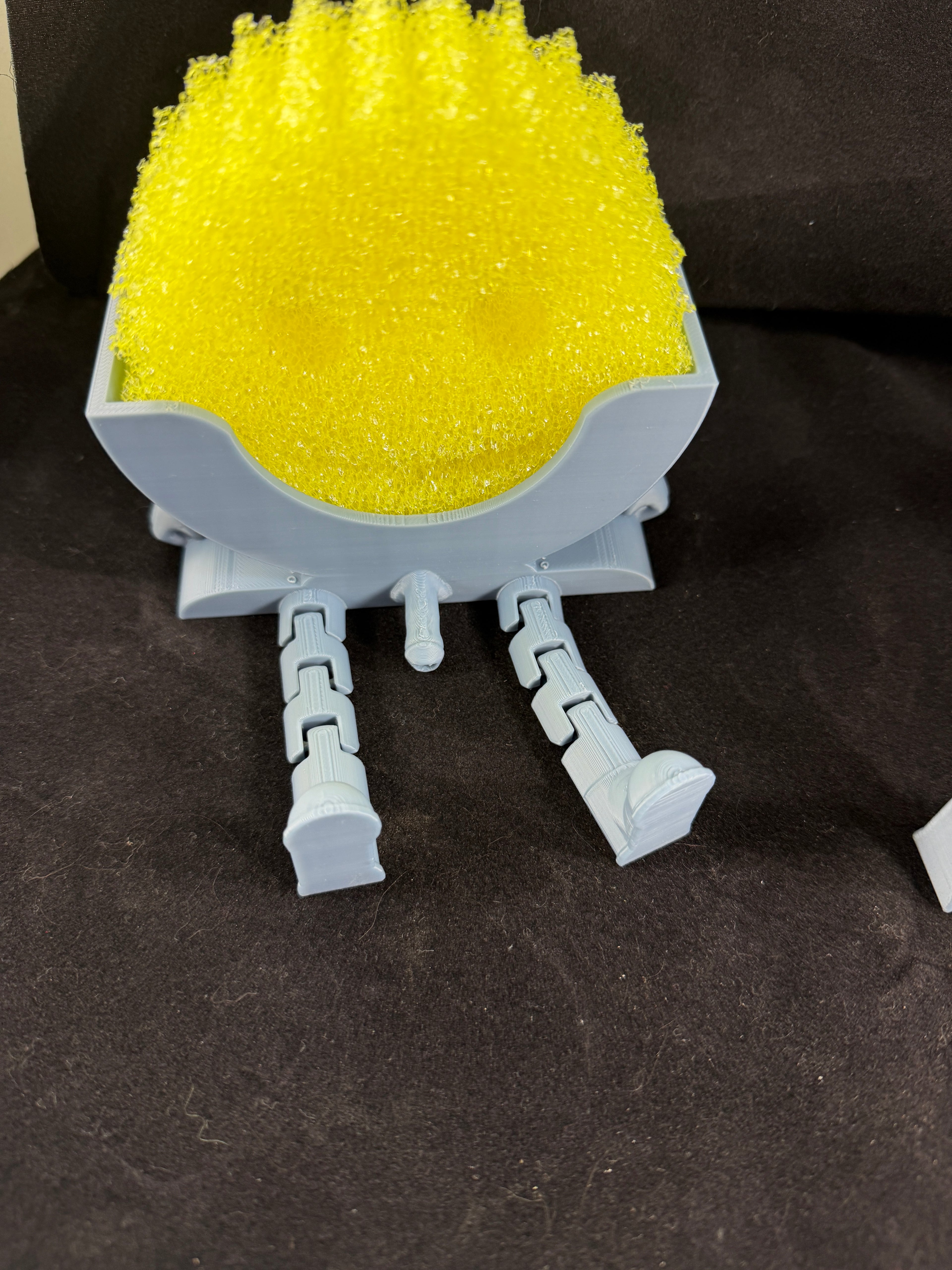 Articulating Scrub Daddy Holder | Sink Accessory | Funny Kitchen Decor | Sponge Holder