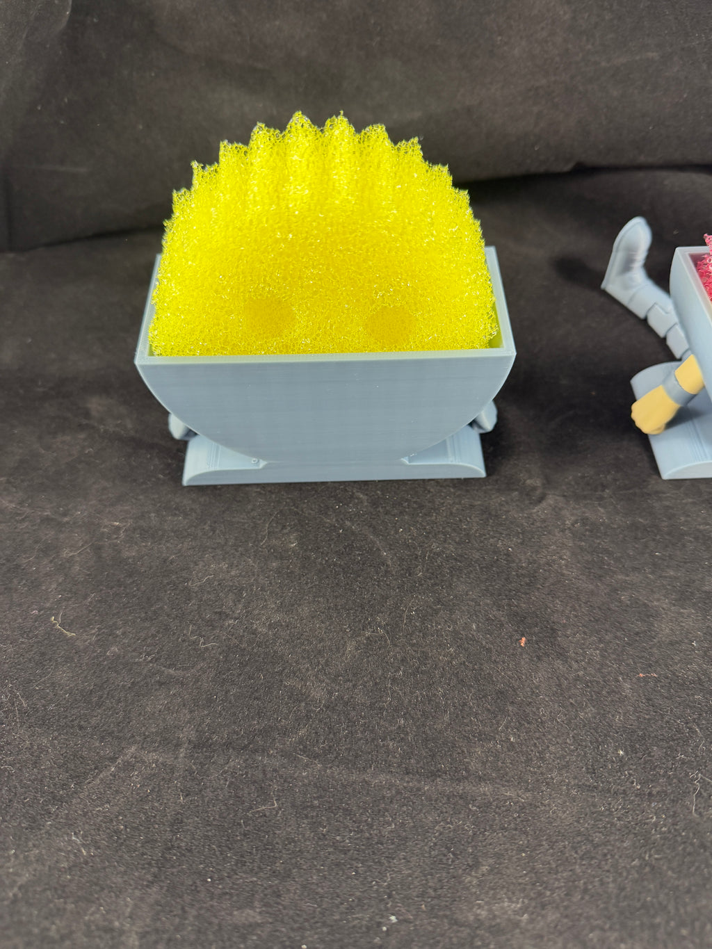 Articulating Scrub Daddy Holder | Sink Accessory | Funny Kitchen Decor | Sponge Holder