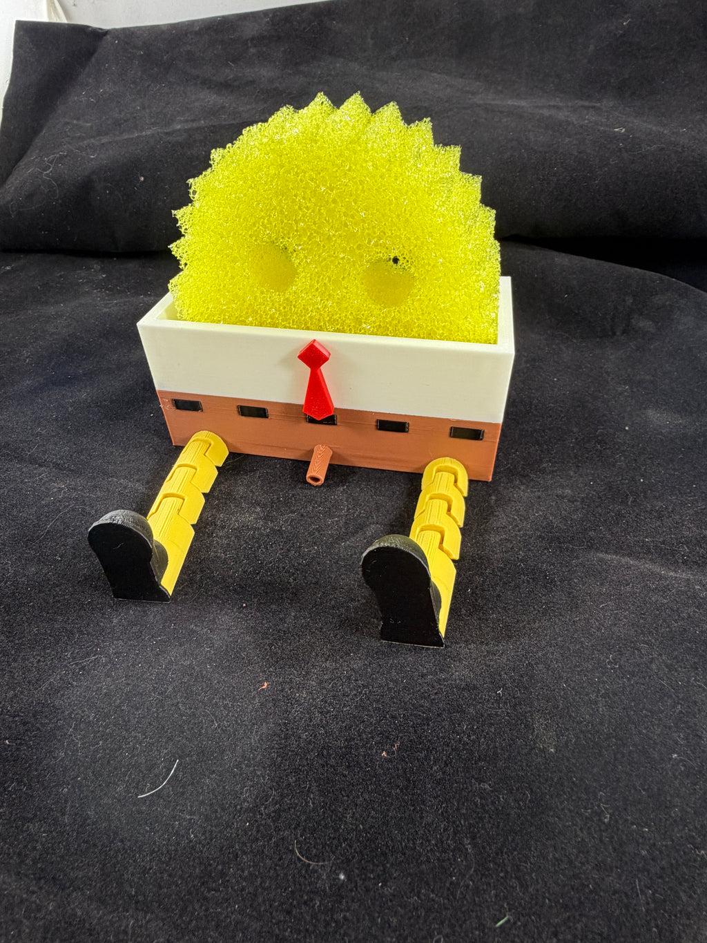 Articulating Scrub Daddy Holder | Sink Accessory | Fun Kitchen Decor | Sponge Holder