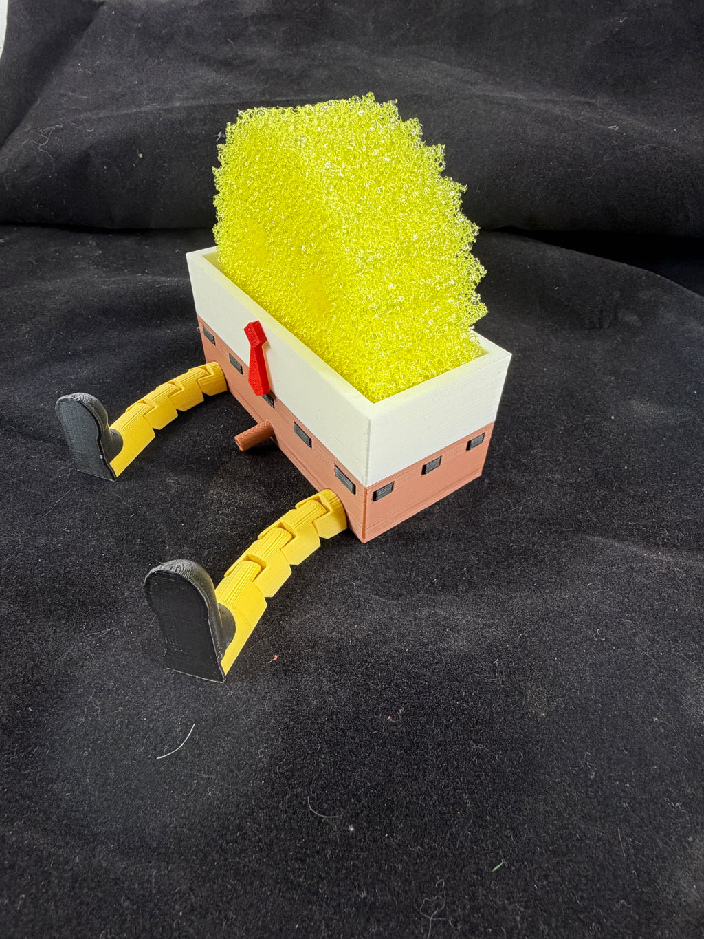 Articulating Scrub Daddy Holder | Sink Accessory | Fun Kitchen Decor | Sponge Holder