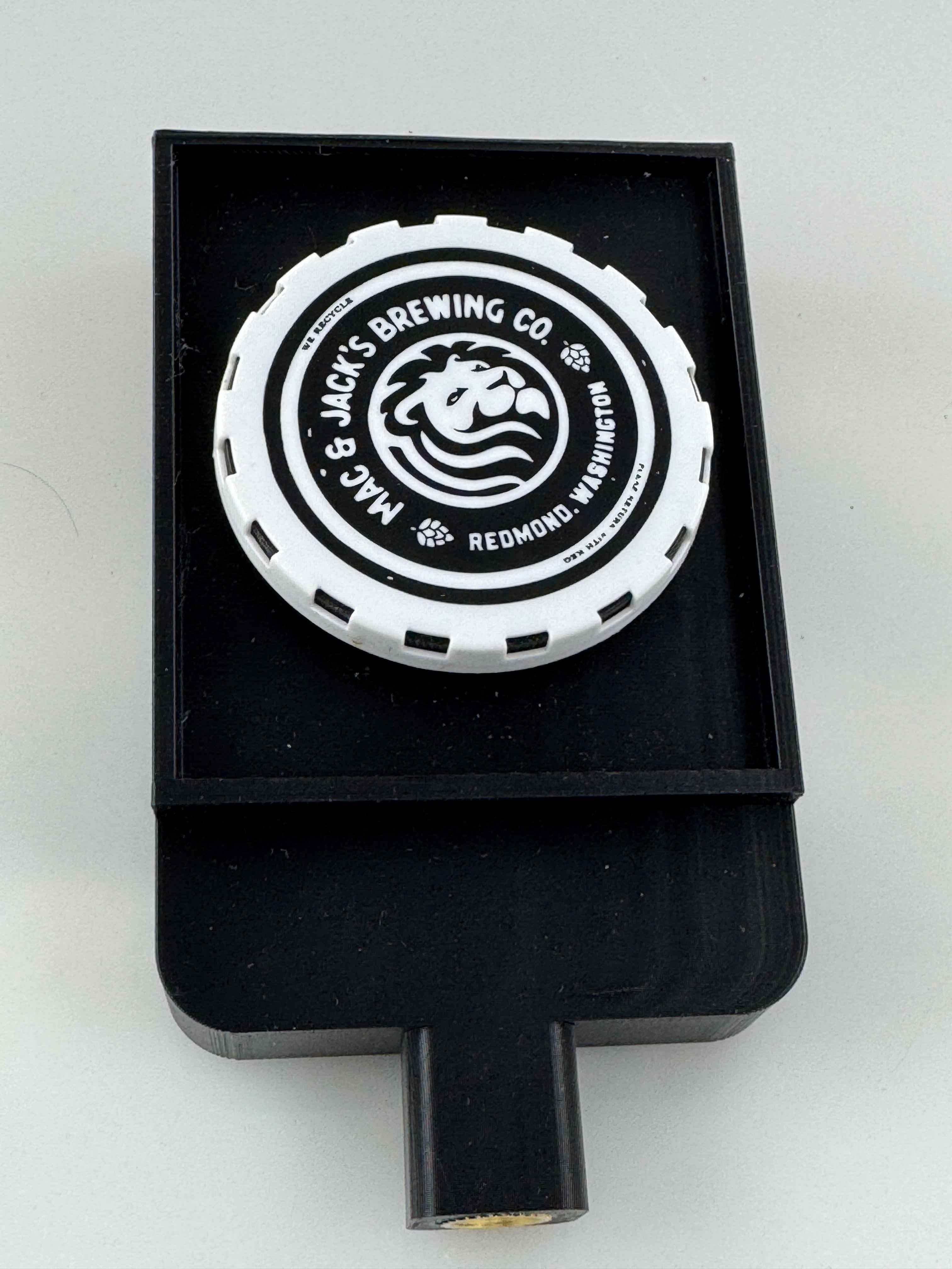 Beer Tap Handle using the Cap from your Keg