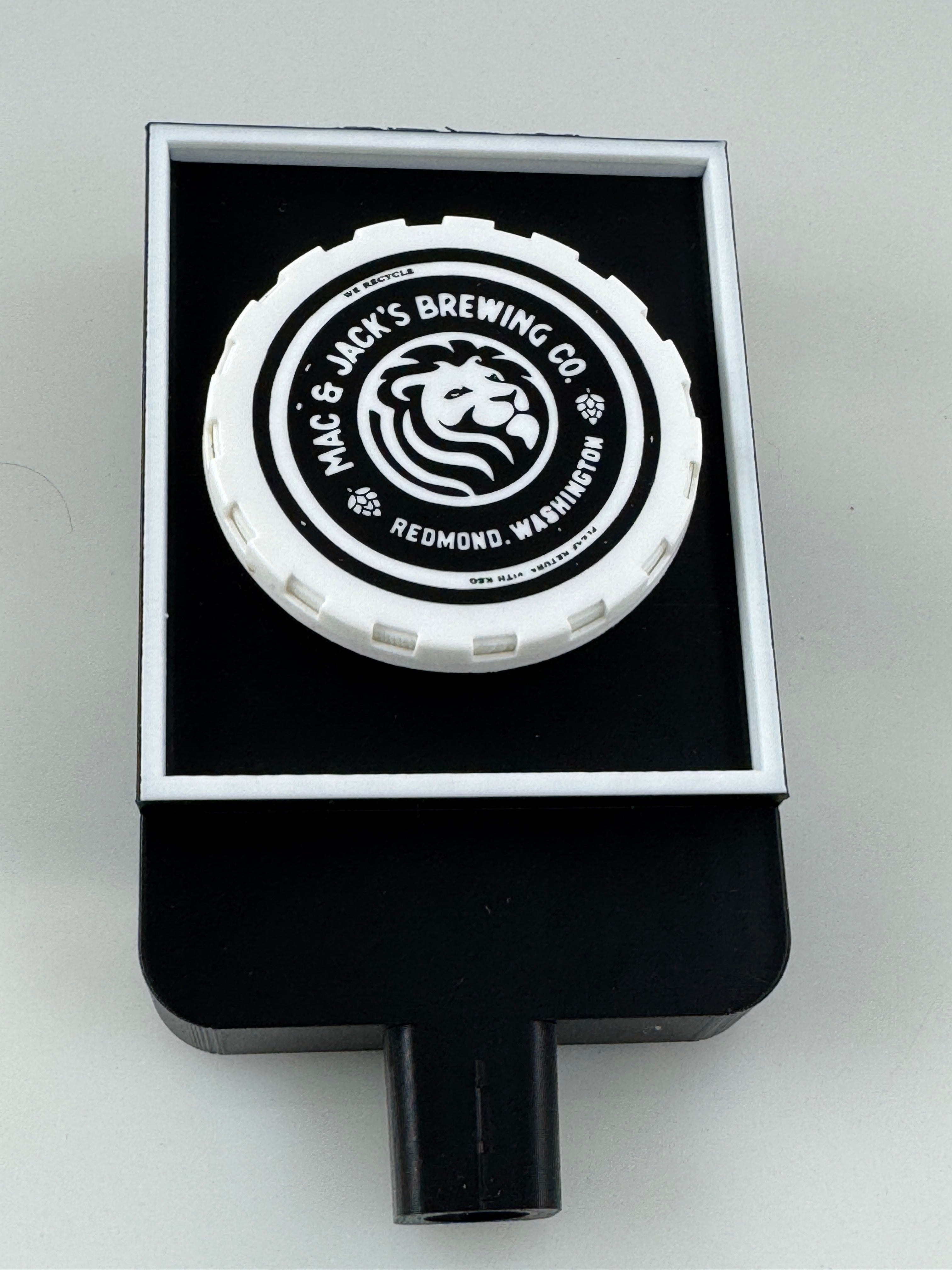 Beer Tap Handle using the Cap from your Keg